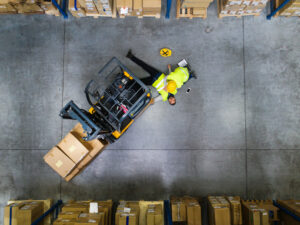 Workers Compensation Lawyer Marietta, GA - Warehouse workers after an accident in a warehouse.