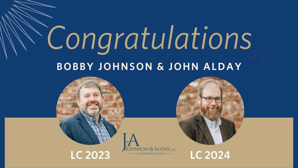 congratulations bobby johnson and john alday leadership cobb class of 2023 and 2024